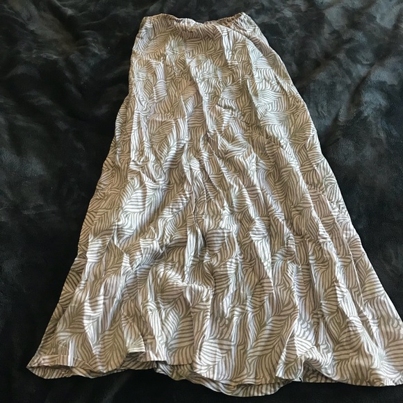 Alternative Apparel Dresses & Skirts - Sheer Pink Batik Leaf Print Skirt
